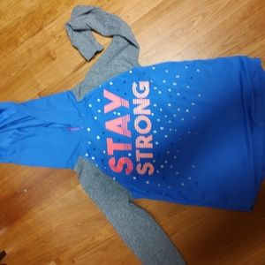 Hooded long sleeve shirt